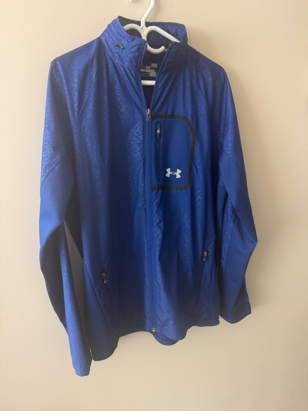 Under Armour Men's Royal Blue Performance Windbreaker Jacket